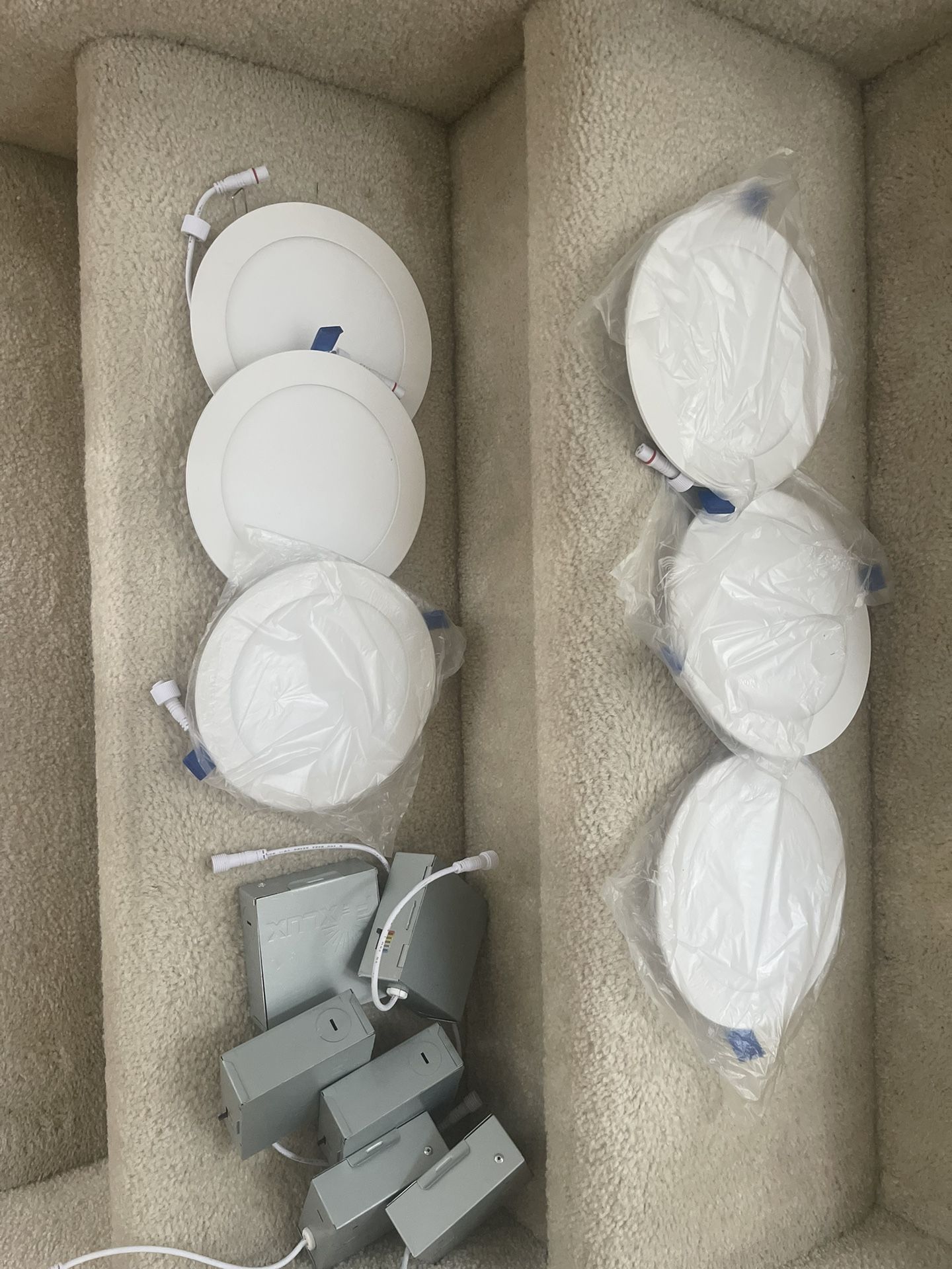 (6) 6 Inch Recessed Lights 