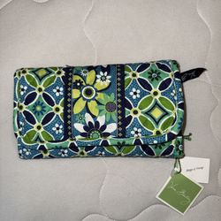 Vera Bradley DAISY DAISY WALLET STRAP Clutch CROSSBODY Coin 4 PURSE Tote BAG NWT