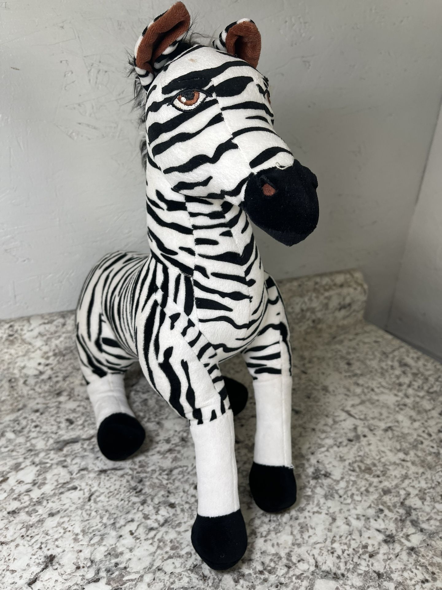 Disney Parks Lion King 14d" Zebra Plush Stuffed Toy Doll