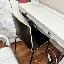 IKEA Desk And IKEA Chair - Free Delivery If Not Too Far