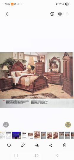 8 Piece Master Bedroom Set