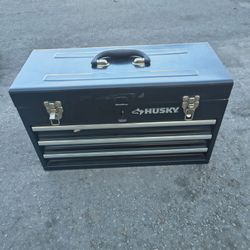 Husky Metal Toolbox with Drawers