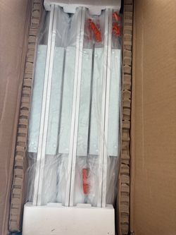 Aluminum Extrusion Rails with Mounting Hardware