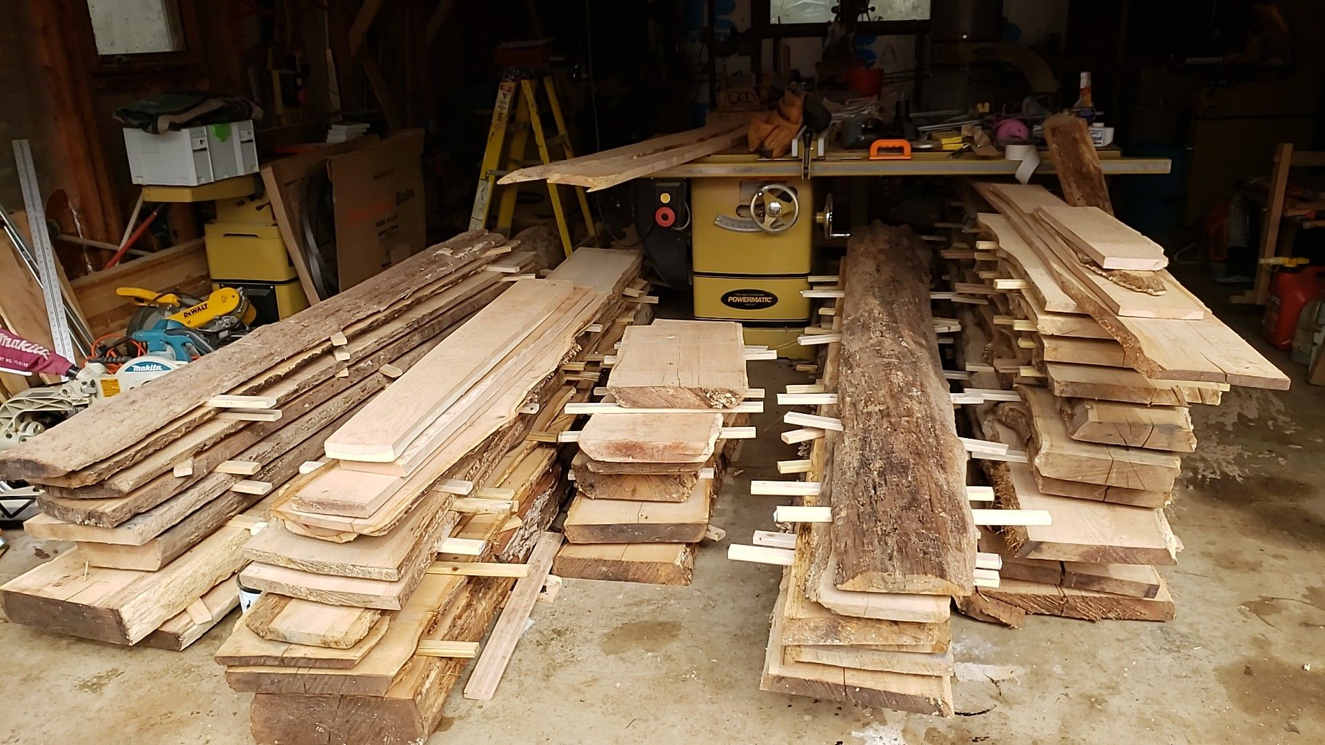 Sawmill Cut Lumber, live edge, perfect for River tables etc. I have very low overhead. Will.beat everyone's price@!!