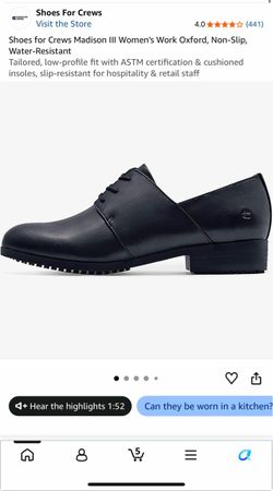 Shoes for crews color black for women
