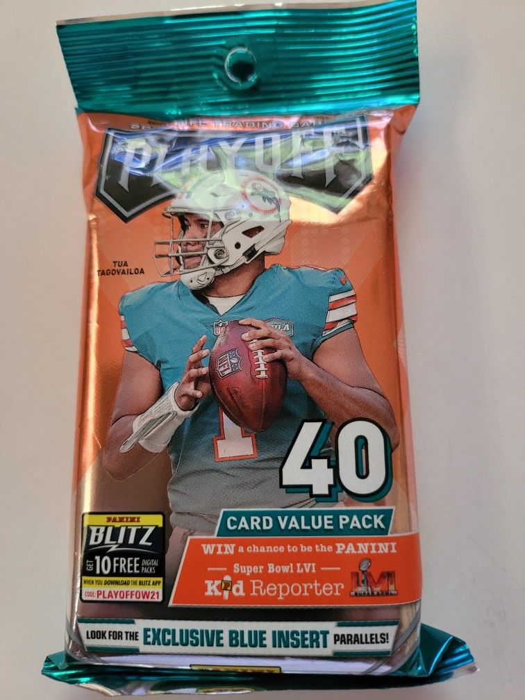 2021 Panini Playoff Football NFL 40 Card Value Pack
NEW 