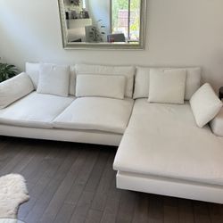 West Elm Harmony Chaise Sectional Sofa