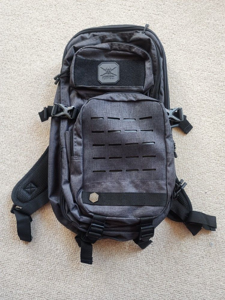 Samurai Tactical Backpack With Bladder
