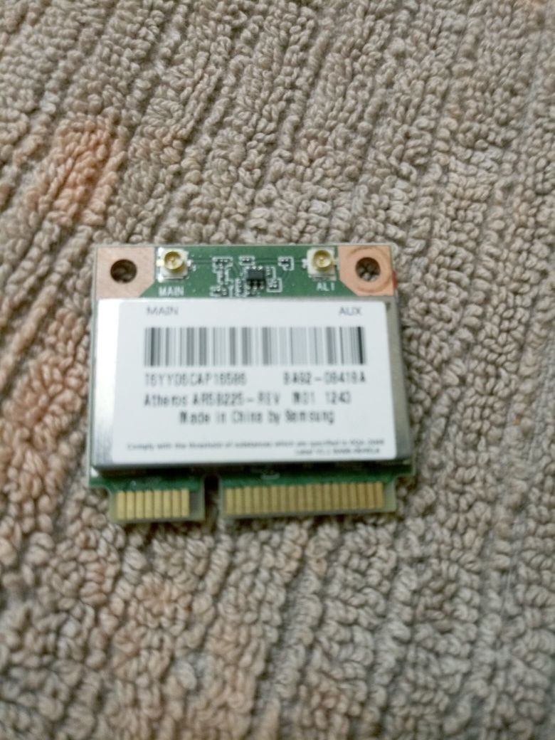 Atheros AR5B225 combo half mini PCIe 300mbps bgn WiFi + bluetooth 4.0