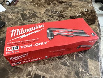 Milwaukee M12 Right Angle Drill 3/8