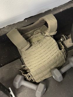 Tactical Weighted Vest Olive Green