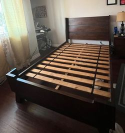 Bedframe(Full Size) And Nightstand