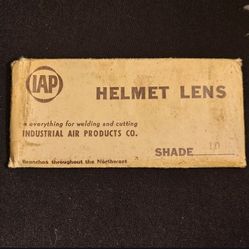 Vintage Welding Lens For Helmet 