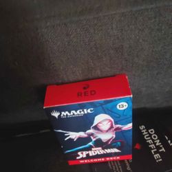 Red Magic The Gathering Spider-Man Deck