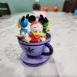 Disney Vintange Collectible Die-cast  Tea Cup