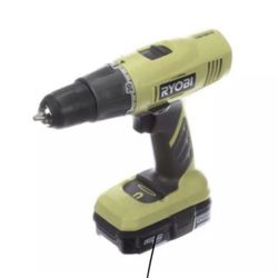 18 Volt ONE+ Lithium Ion Starter Cordless Keyless Drill Kit 2 Adjustable Speed