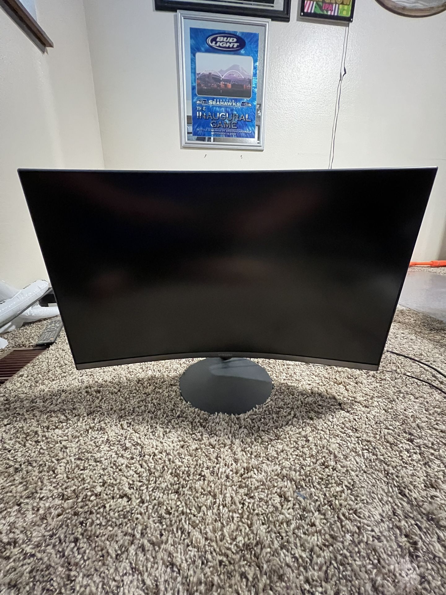 SAMSUNG T550 Series 27-Inch FHD 1080p Curved Monitor