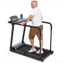 Redliro Treadmill For Seniors With Long Handrails