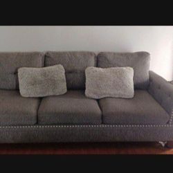 GRAY COUCH 