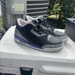 Jordan 3 Court Purple 