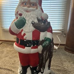 VINTAGE Santa Blow Mold 🎅🎄