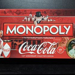 Coca Cola Monopoly Board Game 