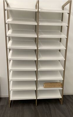 The Everyday System 4ft Shoe Rack - Martha Stewart