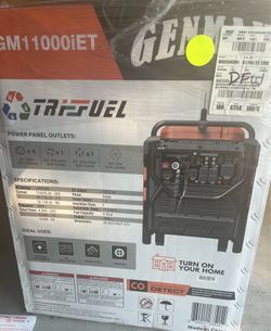 Tri Fuel generator 11000 iET