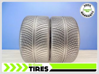 2 MICHELIN PILOT ALPIN 5 NA5 XL 305/30R21 USED TIRES 7.3/32 TREAD 104V 3053021
