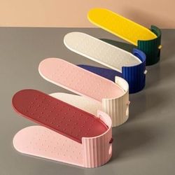 Shoe Slots Organizer for Closet 20 Pack Adjustable Shoe Stacker Space Saver,Double Layer Shoe Rack Organizer Holder 