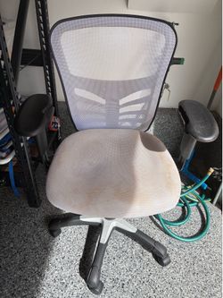 Flash Furniture White Mesh Ergonomic Office Chair – Fully Adjustable