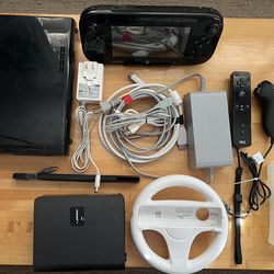 Nintendo WiiU 1 Terabyte Hard Drive & 128 gig SD Card