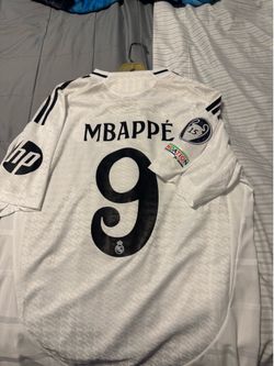 Mbappe Real Madrid jersey