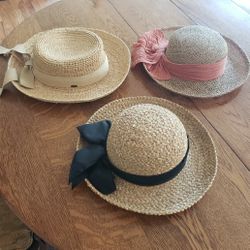 Sunhats (3) -Each $15 Or All For $40
