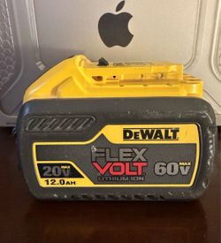 DEWALT FLEXVOLT DCB612 12Ah 20V/60V Li-Ion Battery Yellow/Black