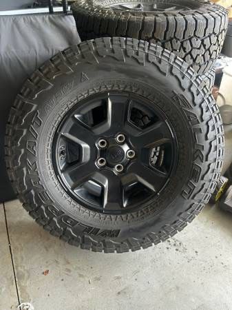 Jeep Gladiator Wheels & Falken Wildpeak AT3W Tires - LT285/70R17 - $1000 OBO