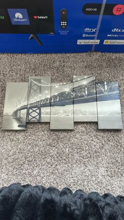 Modern Bridge Canvas Wall Decor (5 Panels)