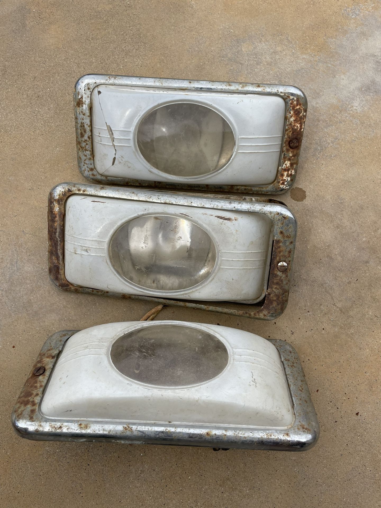 1950s School Bus Dome Lights