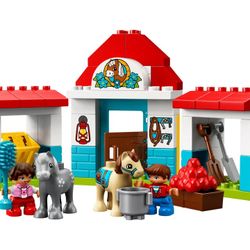 Duplo Lego Farm Pony Stable