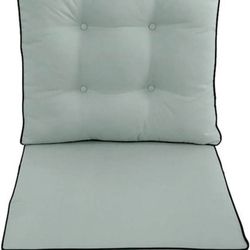 S3 26x30x5 Love Sofa Deep Seat Cushion Back Rest Pillow Outdoor Polyester -AD002
