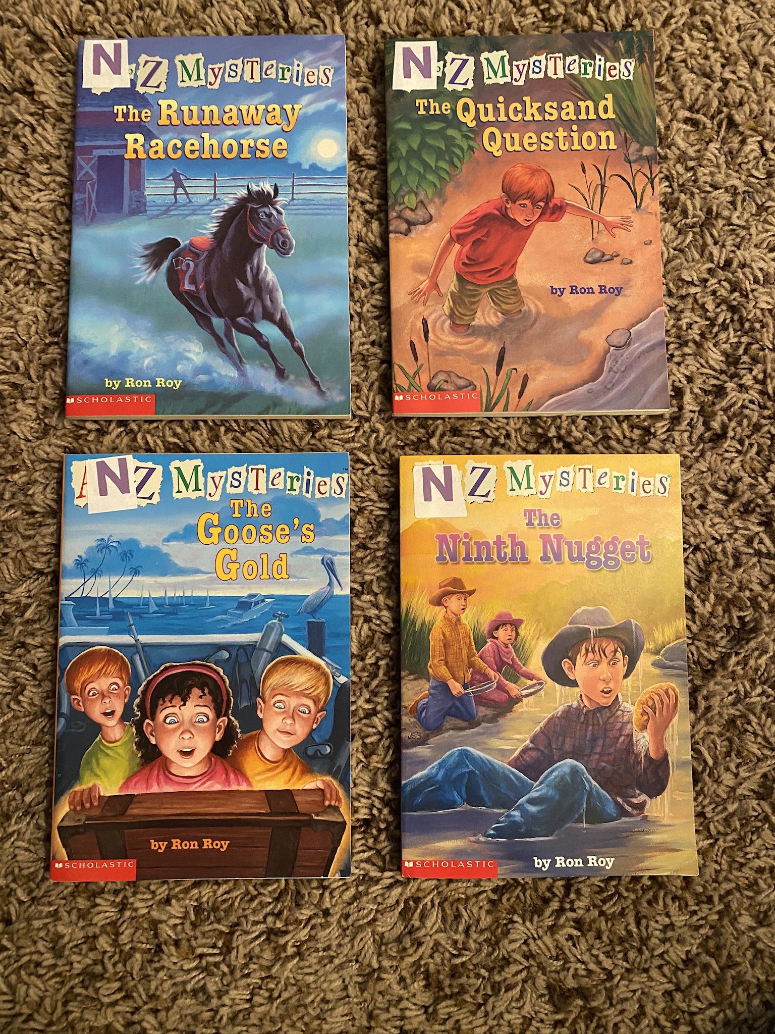 A-Z Childrens Mystery Book Series 