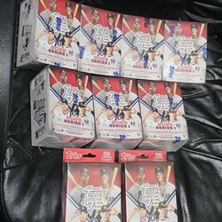 2026 Topps MLB Baseball Series 1 (7x) Blaster Box & (2x) Hanger Box! 9 Box Lot! New Sealed