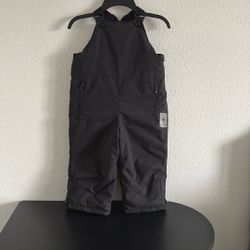 Old Navy Snow Bibs Ski Jumpsuit Overalls Fleece Lined Black  Childs Size  XS 5