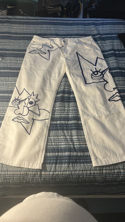 Fewo White Denim Jeans