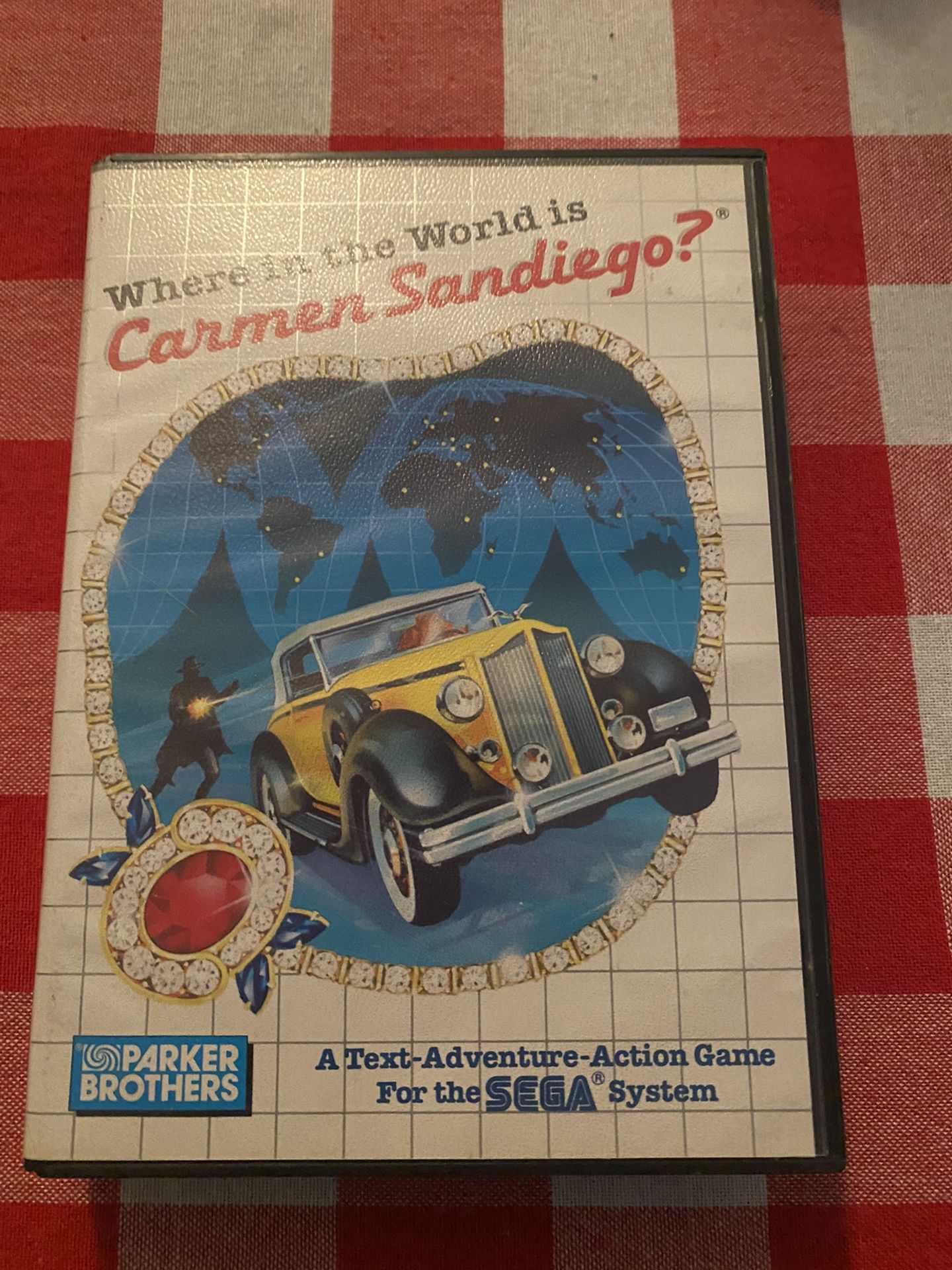 Where In The World Is Carmen Sandiego? Sega Master System Game