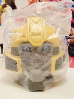 New 8" Transformers One Bumblebee Helmet Theater Popcorn Bucket