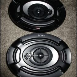 Sony Xplod 1-826-514-11 6"×9" 3-Way Car Speaker 300W 60W RMS NEW PAIR