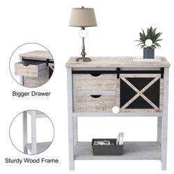 Gaidouras 32'' Solid Wood Console Table