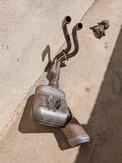 FZ07 MT07 stock exhaust system