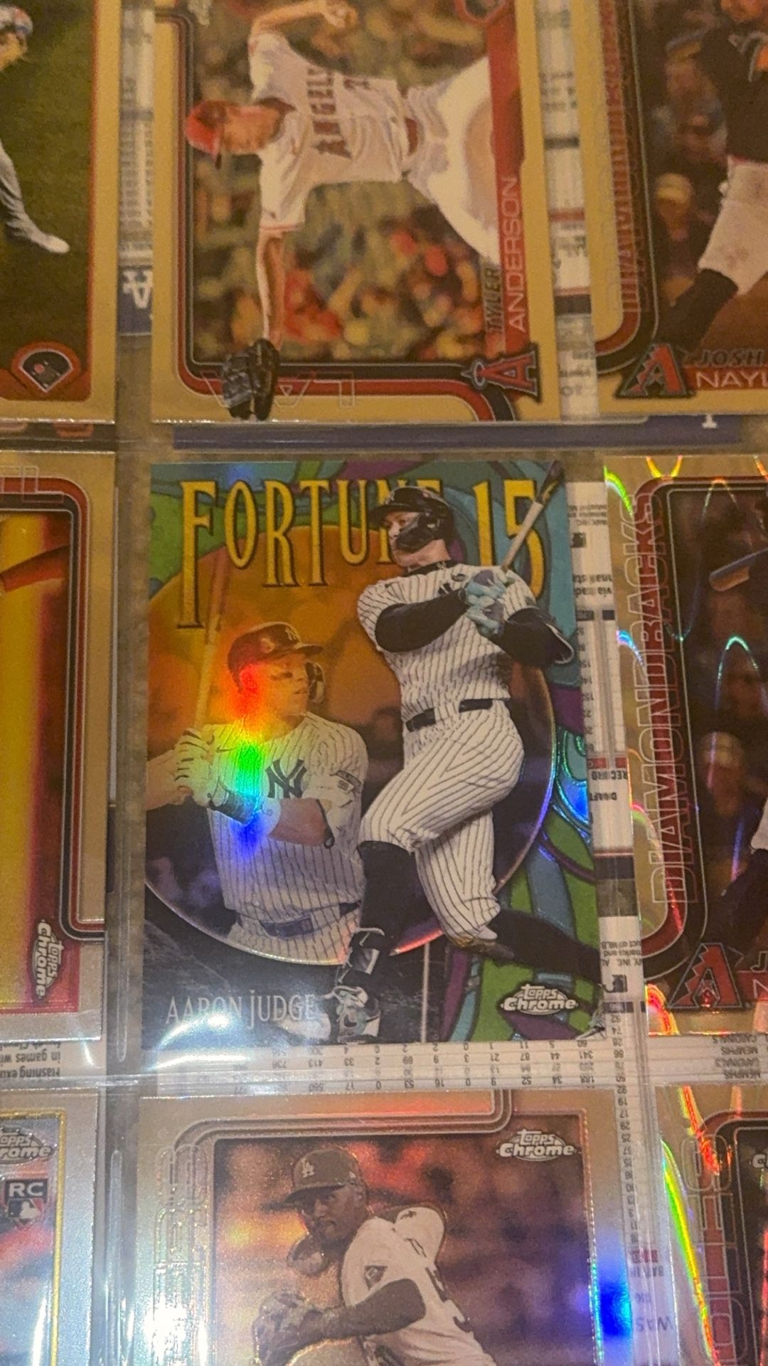 Baseball Cards Featuring Arron Judge